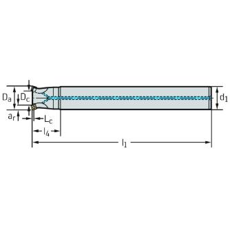 ワルタージャパン（株） チップ座付きミーリングカッター M4002 チップ座付きミーリングカッター M4002-020-A20-02-01