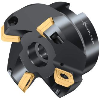 ワルタージャパン（株） チップ座付きミーリングカッター M4003 チップ座付きミーリングカッター M4003-050-B22-04-6.5