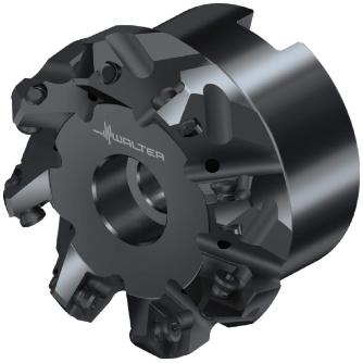 ワルタージャパン（株） チップ座付きミーリングカッター M4003 チップ座付きミーリングカッター M4003-050-B22-08-4.5