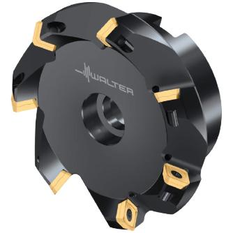 ワルタージャパン（株） チップ座付きミーリングカッター M4003 チップ座付きミーリングカッター M4003-100-B32-07-6.5