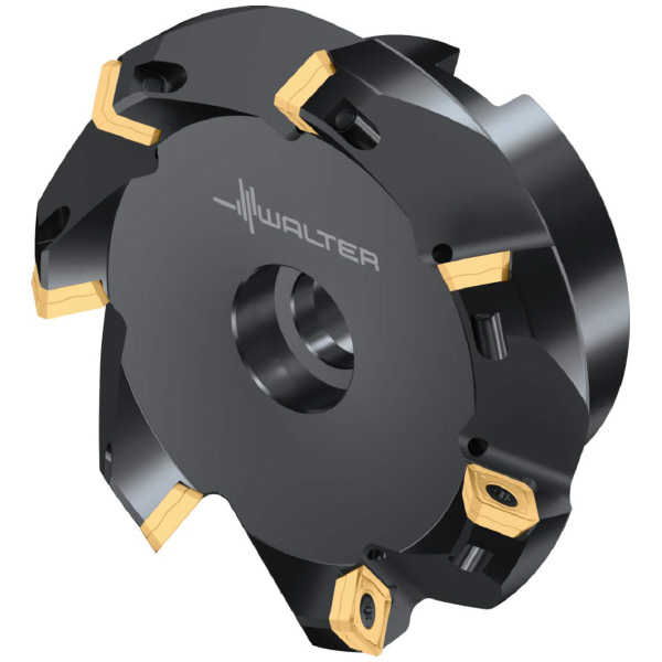 ワルタージャパン（株） チップ座付きミーリングカッター M4003 チップ座付きミーリングカッター M4003-100-B32-07-6.5