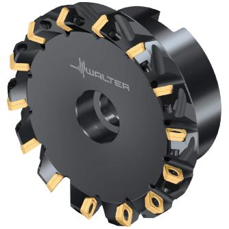 ワルタージャパン（株） チップ座付きミーリングカッター M4003 チップ座付きミーリングカッター M4003-100-B32-14-4.5