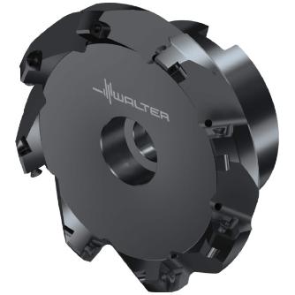ワルタージャパン（株） チップ座付きミーリングカッター M4003 チップ座付きミーリングカッター M4003-125-B40-08-6.5