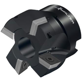 ワルタージャパン（株） チップ座付きミーリングカッター M4132 チップ座付きミーリングカッター M4132-050-B22-04-12