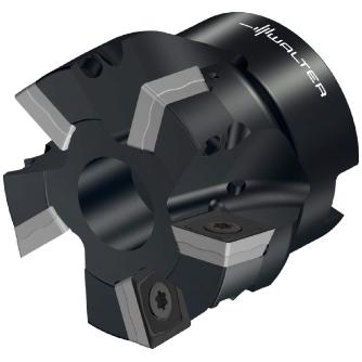 ワルタージャパン（株） チップ座付きミーリングカッター M4132 チップ座付きミーリングカッター M4132-050-B22-05-12