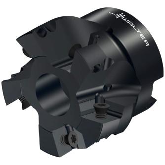 ワルタージャパン（株） チップ座付きミーリングカッター M4132 チップ座付きミーリングカッター M4132-050-B22-05-12