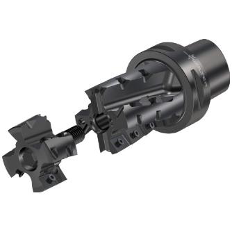 ワルタージャパン（株） チップ座付きミーリングカッター M4258 チップ座付きミーリングカッター M4258-050-C6-02-75-M