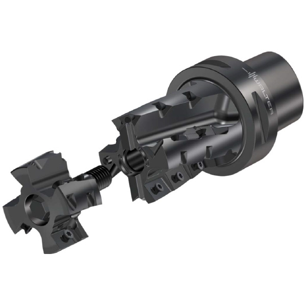 ワルタージャパン（株） チップ座付きミーリングカッター M4258 チップ座付きミーリングカッター M4258-050-C6-02-75-M