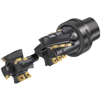 ワルタージャパン（株） チップ座付きミーリングカッター M4258 チップ座付きミーリングカッター M4258-063-C8-02-96-M