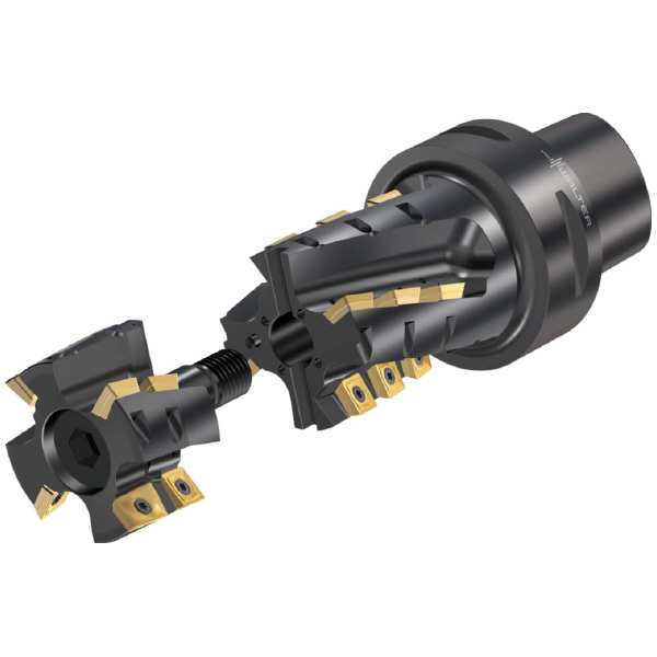 ワルタージャパン（株） チップ座付きミーリングカッター M4258 チップ座付きミーリングカッター M4258-063-C8-02-96-M