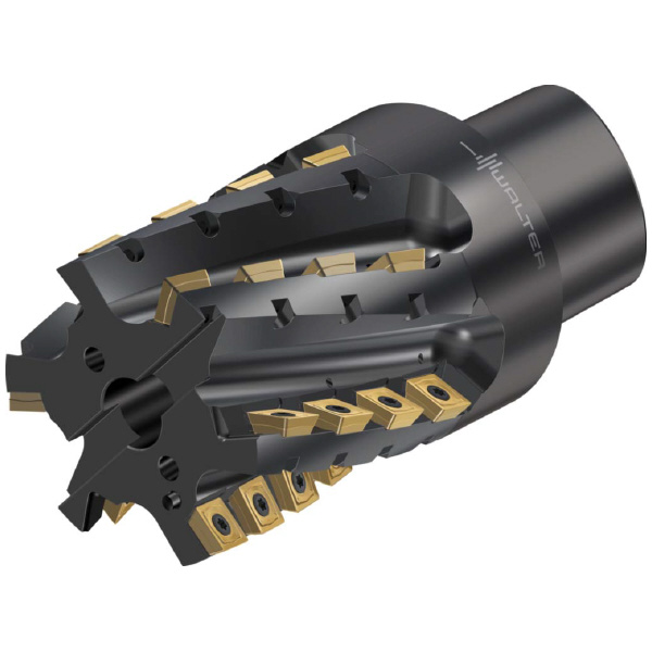 ワルタージャパン（株） チップ座付きミーリングカッター M4258 チップ座付きミーリングカッター M4258-080-C8-03-80-B