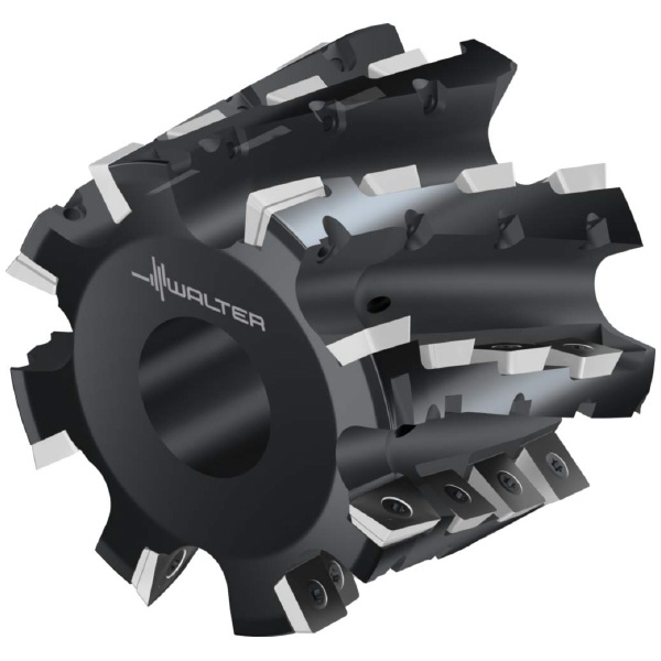 ワルタージャパン（株） チップ座付きミーリングカッター M4258 チップ座付きミーリングカッター M4258-100-B40-04-77