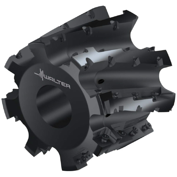 ワルタージャパン（株） チップ座付きミーリングカッター M4258 チップ座付きミーリングカッター M4258-100-B40-04-77