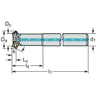 ワルタージャパン（株） チップ座付きミーリングカッター M4574 チップ座付きミーリングカッター M4574-012-A16-02-03-60