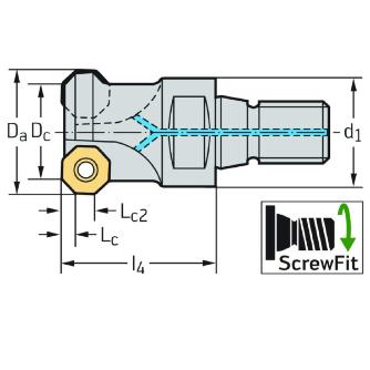 ワルタージャパン（株） ミーリングカッター M5004 ミーリングカッター M5004-040-T36-03-03
