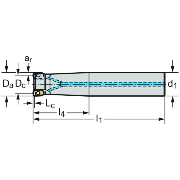 ワルタージャパン（株） ミーリングカッター M5008 ミーリングカッター M5008-020-A20-04-01