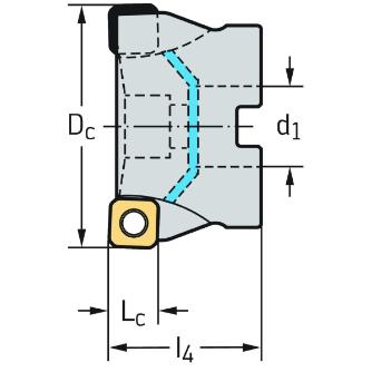 ワルタージャパン（株） ミーリングカッター M5012 ミーリングカッター M5012-080-B27-07-10-AP
