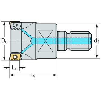 ワルタージャパン（株） ミーリングカッター M5130 ミーリングカッター M5130-016-TC08-04-05