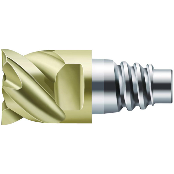 ワルタージャパン（株） ConeFitヘッド交換式超硬エンドミル H4E34217 ＣｏｎｅＦｉｔヘッド交換式超硬エンドミル H4E34217-E16-16