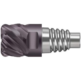 ワルタージャパン（株） ConeFitヘッド交換式超硬エンドミル MC128 ＣｏｎｅＦｉｔヘッド交換式超硬エンドミル MC128-10.0E6P050-WJ30TF