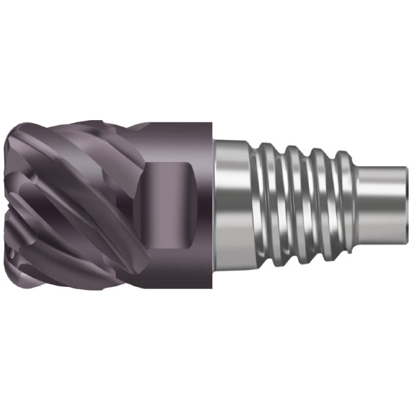 ワルタージャパン（株） ConeFitヘッド交換式超硬エンドミル MC128 ＣｏｎｅＦｉｔヘッド交換式超硬エンドミル MC128-10.0E6P050-WJ30TF