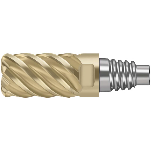 ワルタージャパン（株） ConeFitヘッド交換式超硬エンドミル MD128 ＣｏｎｅＦｉｔヘッド交換式超硬エンドミル MD128-10.0E6X100-WJ30RD