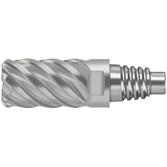 ワルタージャパン（株） ConeFitヘッド交換式超硬エンドミル MD128 ＣｏｎｅＦｉｔヘッド交換式超硬エンドミル MD128-25.0E8X100-WJ30RA
