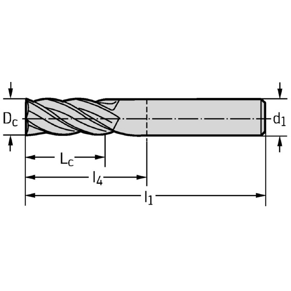 ワルタージャパン（株） 超硬スクエアエンドミル H302211 超硬スクエアエンドミル H302211-10