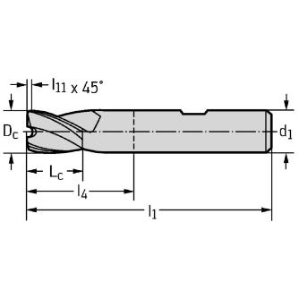 ワルタージャパン（株） 超硬ドリルエンドミル MC716 超硬ドリルエンドミル MC716-07.0W3A-WJ30TF