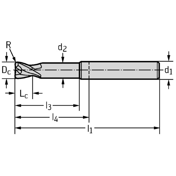 ワルタージャパン（株） 超硬ラジアスエンドミル MC213 超硬ラジアスエンドミル MC213-10.0A2L030C-WJ30TF