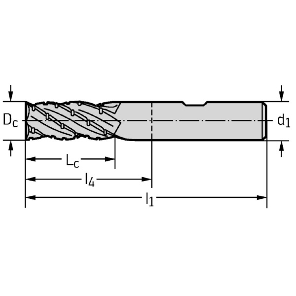 ワルタージャパン（株） 超硬ラフィングエンドミル H3183017 超硬ラフィングエンドミル H3183017-12