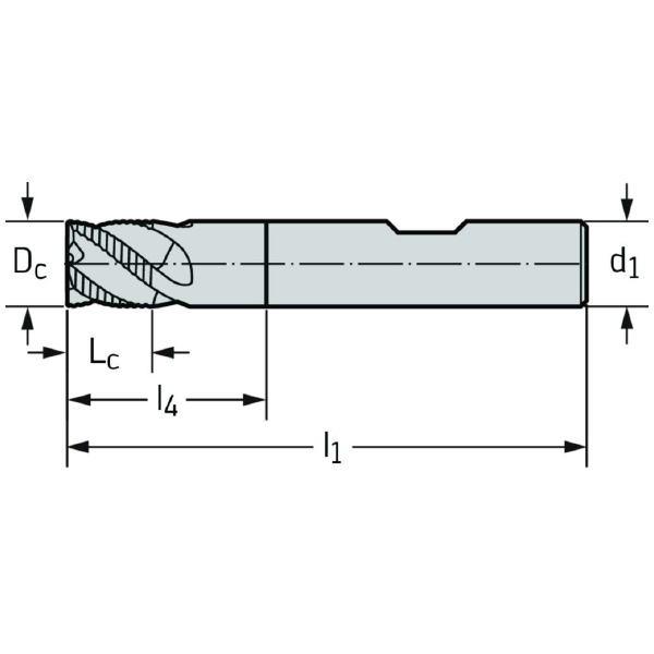 ワルタージャパン（株） 超硬肩削り / 溝削りエンドミル MC320 超硬肩削り　／　溝削りエンドミル MC320-10.0W3A-WK40TF