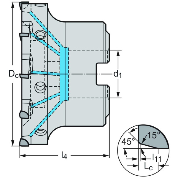 ワルタージャパン（株） PCD 肩削りエンドミル MP060 ＰＣＤ　肩削りエンドミル MP060-100B18P WDN20