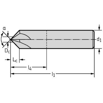 ワルタージャパン（株） 超硬面取りカッター 90° H305831 超硬面取りカッター　９０° H305831-12