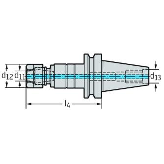 ワルタージャパン（株） コレットチャック AB035 コレットチャック AB035-J40-ER25-130
