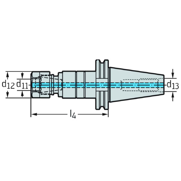 ワルタージャパン（株） コレットチャック AB035 コレットチャック AB035-S50-ER40-155