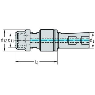 ワルタージャパン（株） コレットチャック AB035 コレットチャック AB035-W25-ER11-052