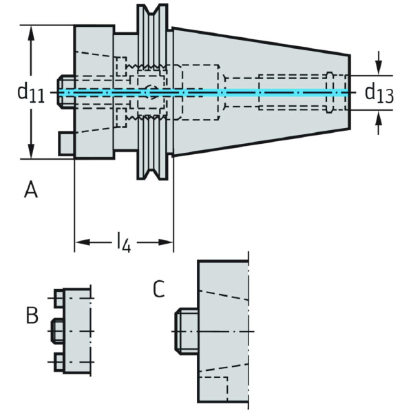 ワルタージャパン（株） アダプターおよびクランプユニット A100M アダプターおよびクランプユニット A100M.3.50.050.80