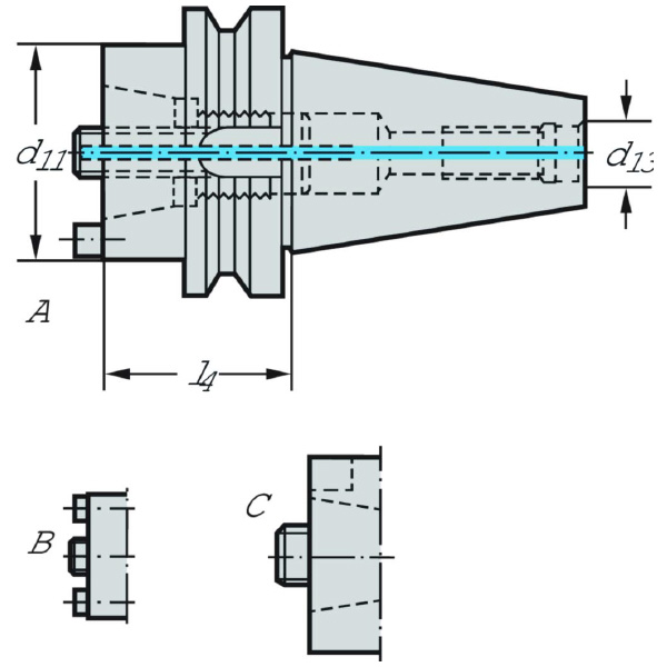ワルタージャパン（株） アダプターおよびクランプユニット A100M アダプターおよびクランプユニット A100M.4.40.040.63