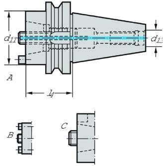 ワルタージャパン（株） アダプターおよびクランプユニット A100M アダプターおよびクランプユニット A100M.4.50.040.32