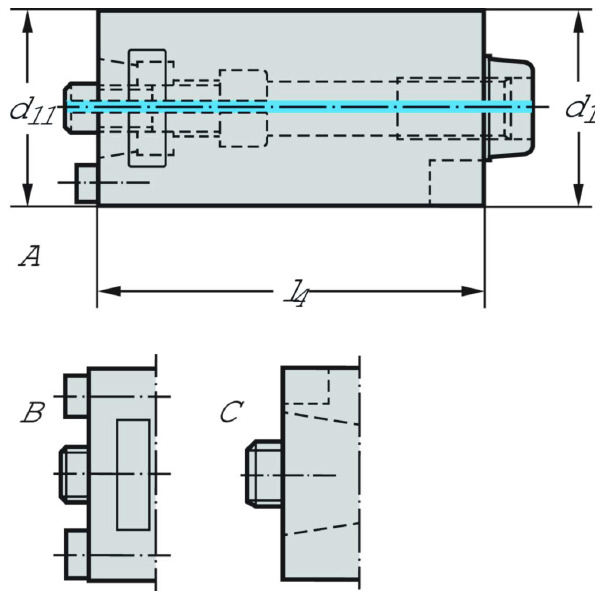 ワルタージャパン（株） アダプターおよびクランプユニット A101M アダプターおよびクランプユニット A101M.0.32.060.32