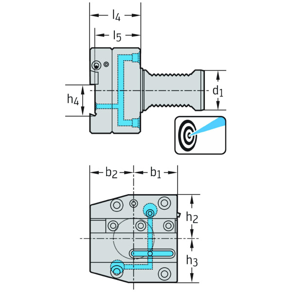 ワルタージャパン（株） アダプターおよびクランプユニット A2111 アダプターおよびクランプユニット A2111-V40-32R-045-P