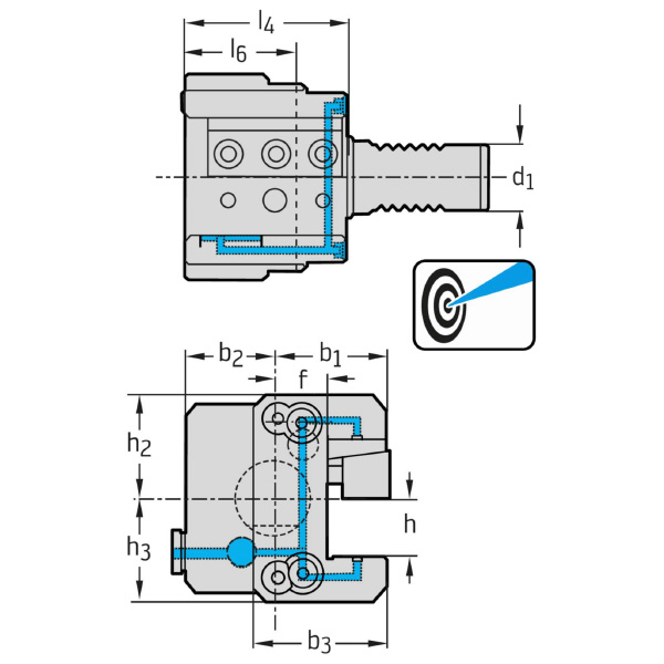 ワルタージャパン（株） アダプターおよびクランプユニット A2120 アダプターおよびクランプユニット A2120-V30-20N-070-P