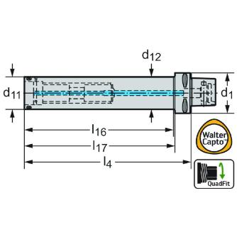 ワルタージャパン（株） CaptoTM アダプター ビビり抑制 A3001-C ＣａｐｔｏＴＭ　アダプター　ビビり抑制 A3001-C8-QL60-541