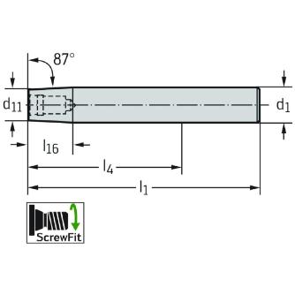 ワルタージャパン（株） アダプターおよびクランプユニット A510 アダプターおよびクランプユニット A510.Z16.T14.120-CS