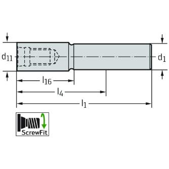 ワルタージャパン（株） アダプターおよびクランプユニット A510 アダプターおよびクランプユニット A510.Z25.T28.127-CS
