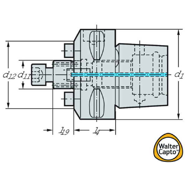 ワルタージャパン（株） アダプターおよびクランプユニット AK155 アダプターおよびクランプユニット AK155.8.C6.030.16