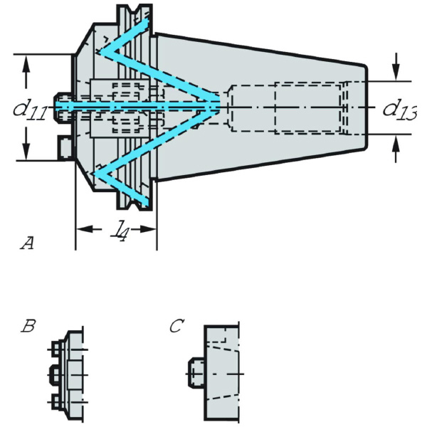 ワルタージャパン（株） アダプターおよびクランプユニット AK200M アダプターおよびクランプユニット AK200M.2.40.060.63