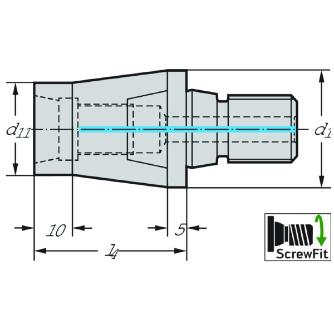 ワルタージャパン（株） アダプターおよびクランプユニット AK521 アダプターおよびクランプユニット AK521.T45.50.T36
