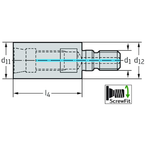ワルタージャパン（株） アダプターおよびクランプユニット AK522 アダプターおよびクランプユニット AK522.TC12.40.T22